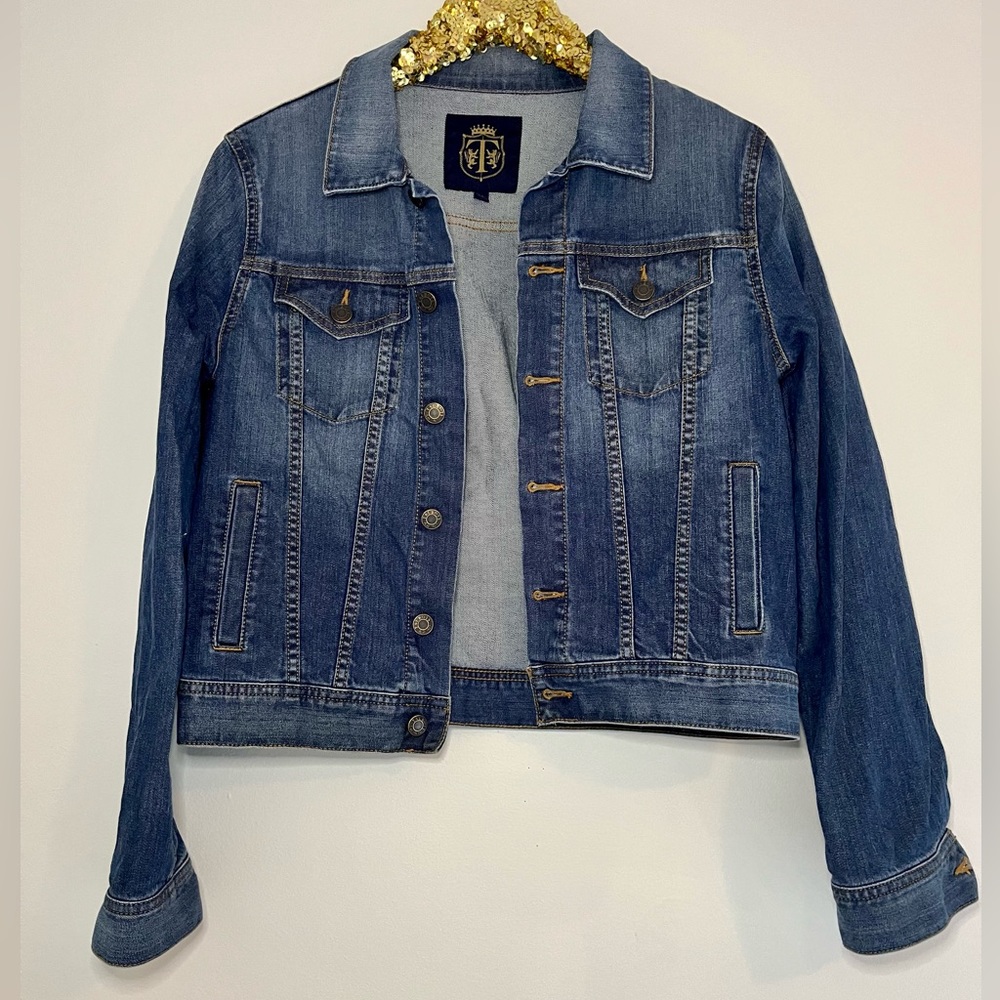Talbots Jean Jacket Size 10